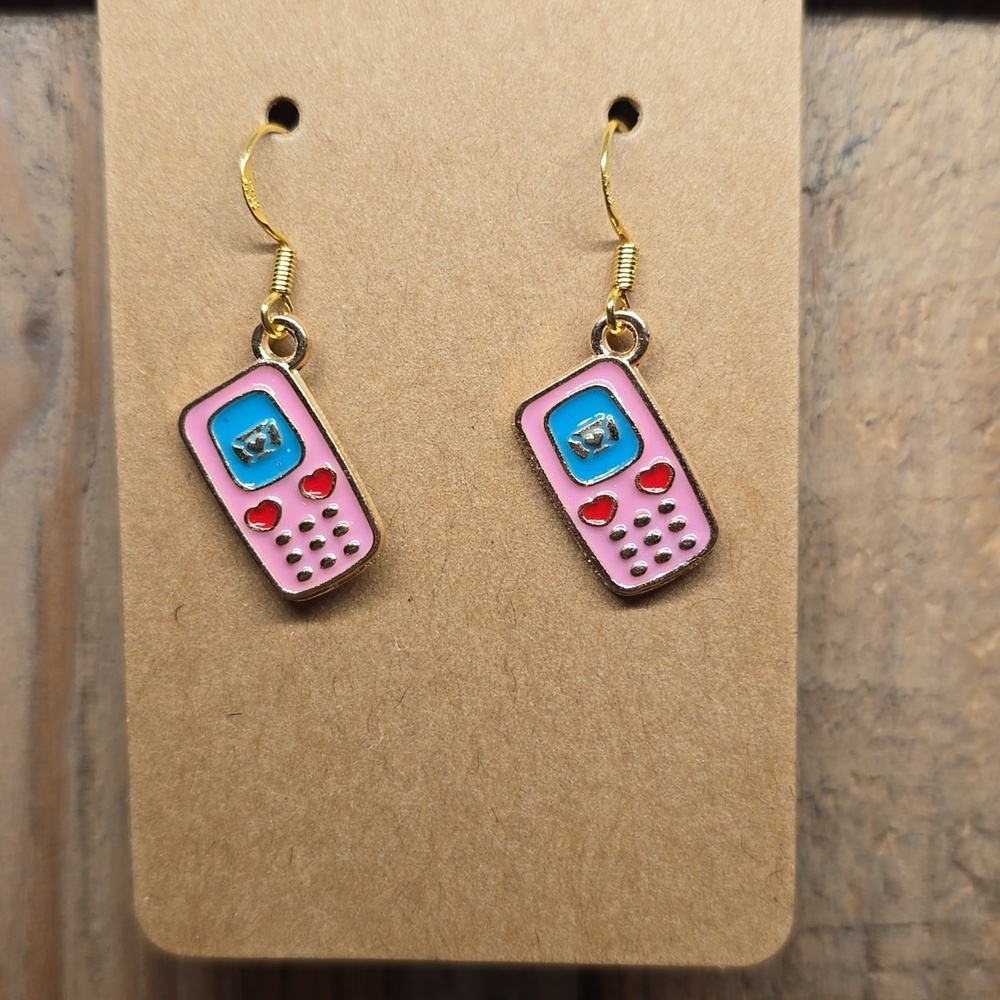 Valentine's Day Love Text Earrings